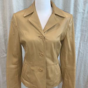 Frenchi Leather Blazer